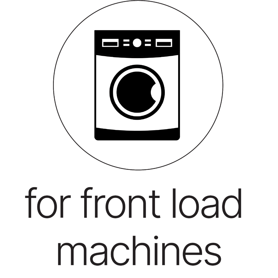 For front load machines